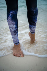 Black Manta Women’s Leggings – Chevron Edition