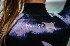Black Manta Women’s Rash Guard - Chevron Edition