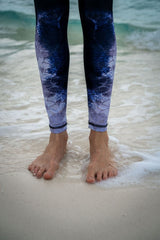 Black Manta Women’s Leggings – Chevron Edition