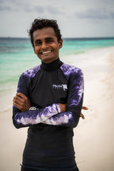 Black Manta Men’s Rash Guard - Chevron Edition