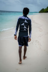 Black Manta Men’s Board Shorts - Chevron Edition