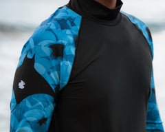 Devil Ray Men's Rash Guard - Azores Edition