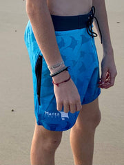 Silver Manta Men’s Board Shorts - Ocean Edition
