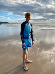 Silver Manta Men’s Board Shorts - Ocean Edition