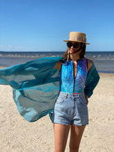 Sleeveless Oceansuit in Parrotfish/ Black