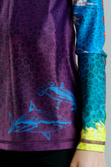 Coral Wings x Shark Guardian Women's Rashguard