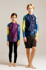 Coral Wings x Shark Guardian Men's Rashguard