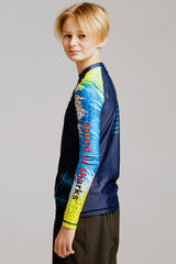 Coral Wings x Shark Guardian Men's Rashguard