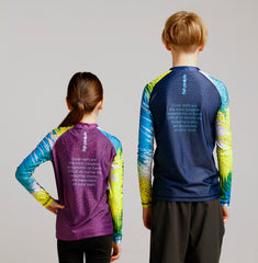 Coral Wings x Shark Guardian Men's Rashguard
