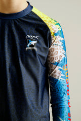 Coral Wings x Shark Guardian Men's Rashguard