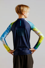 Coral Wings x Shark Guardian Men's Rashguard
