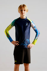 Coral Wings x Shark Guardian Men's Rashguard