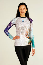 Coral Wings x One Ocean Women's Rashguard