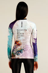 Coral Wings x One Ocean Women's Rashguard