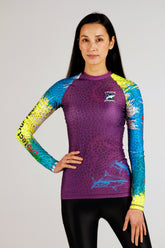 Coral Wings x Shark Guardian Women's Rashguard