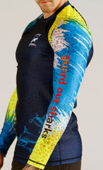 Coral Wings x Shark Guardian Men's Rashguard