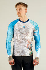 Coral Wings x One Ocean Men's Rashguard