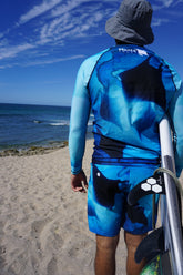 Blue Manta Men’s Board Shorts - Silhouette Edition