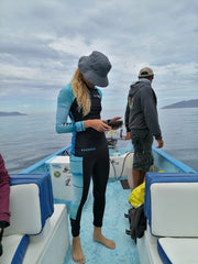 Blue Manta Women’s Rash Guard - Silhouette Edition