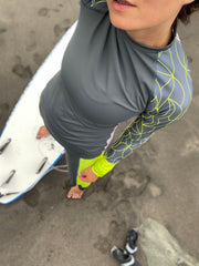 Rashguard in Neon Lemon