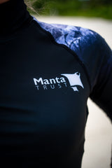 Black Manta Women’s Rash Guard - Chevron Edition