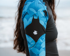 Devil Ray Women's Rash Guard - Azores Edition