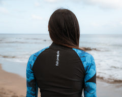 Devil Ray Women's Rash Guard - Azores Edition