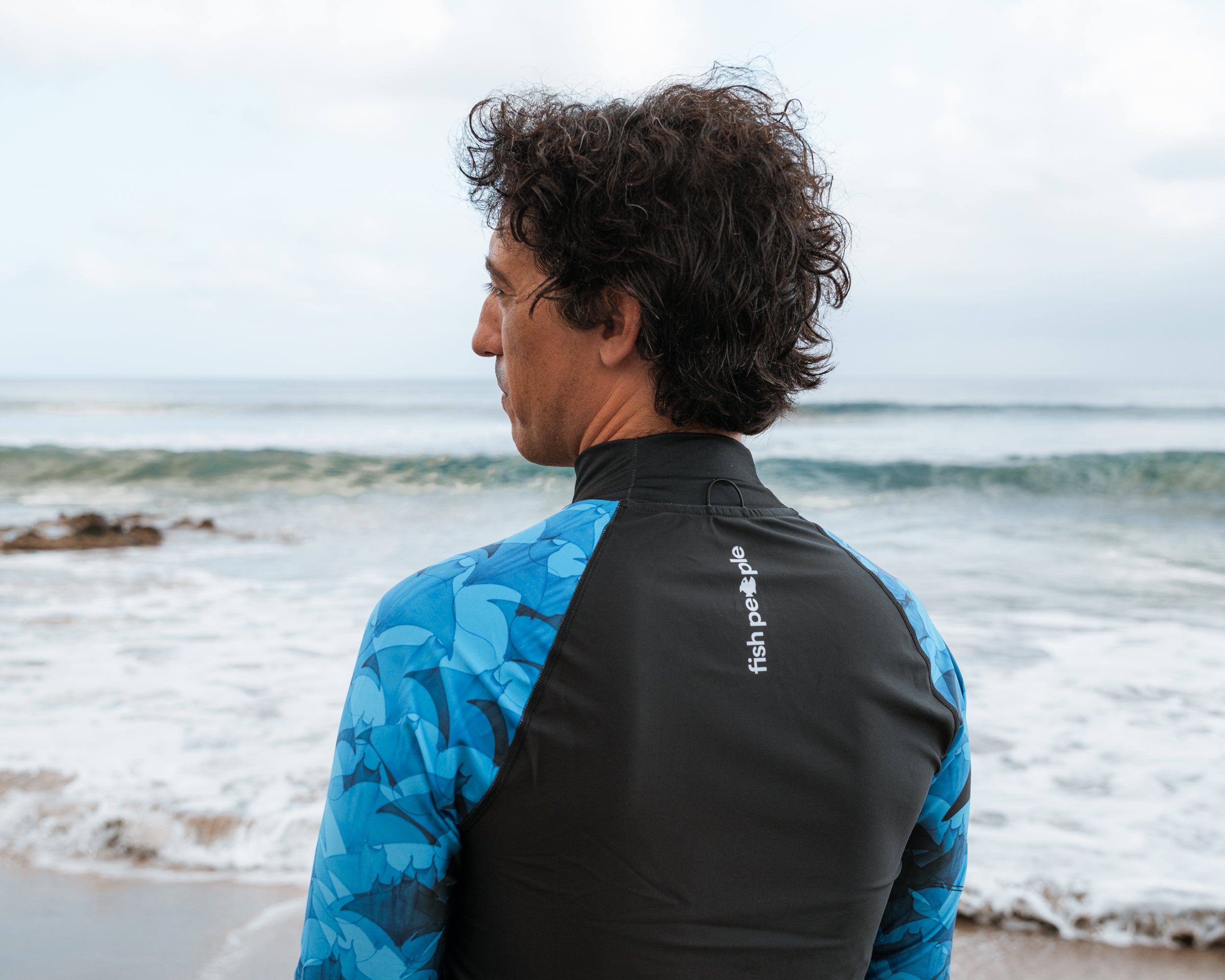 Devil Ray Men's Rash Guard - Azores Edition