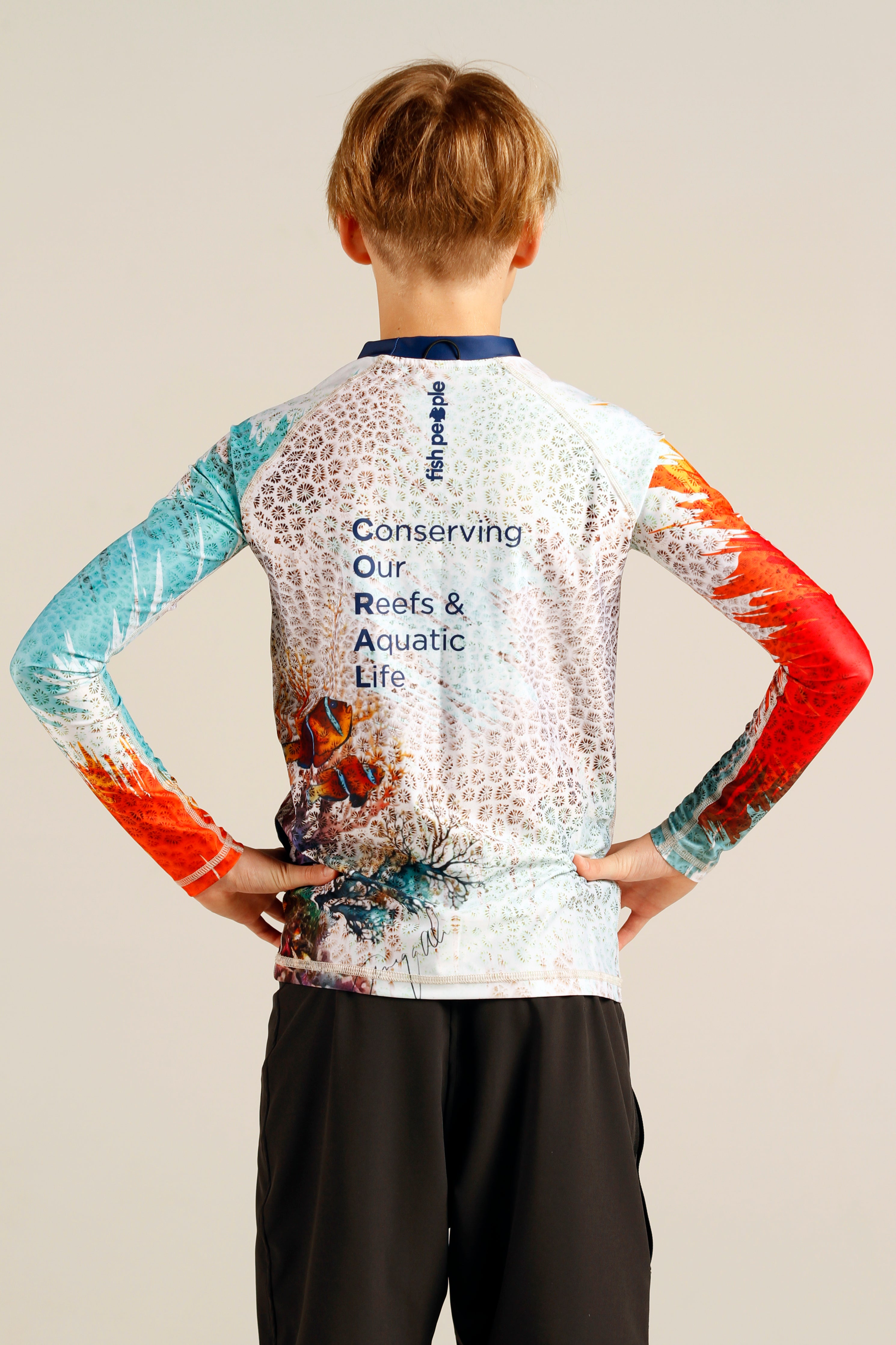 Coral Wings x 5 Oceans Women's Rashguard