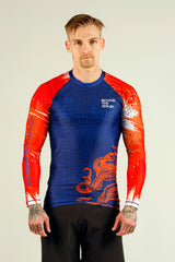 Coral Wings x Behind the Mask Men's Rashguard