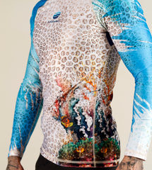 Coral Wings x One Ocean Men's Rashguard