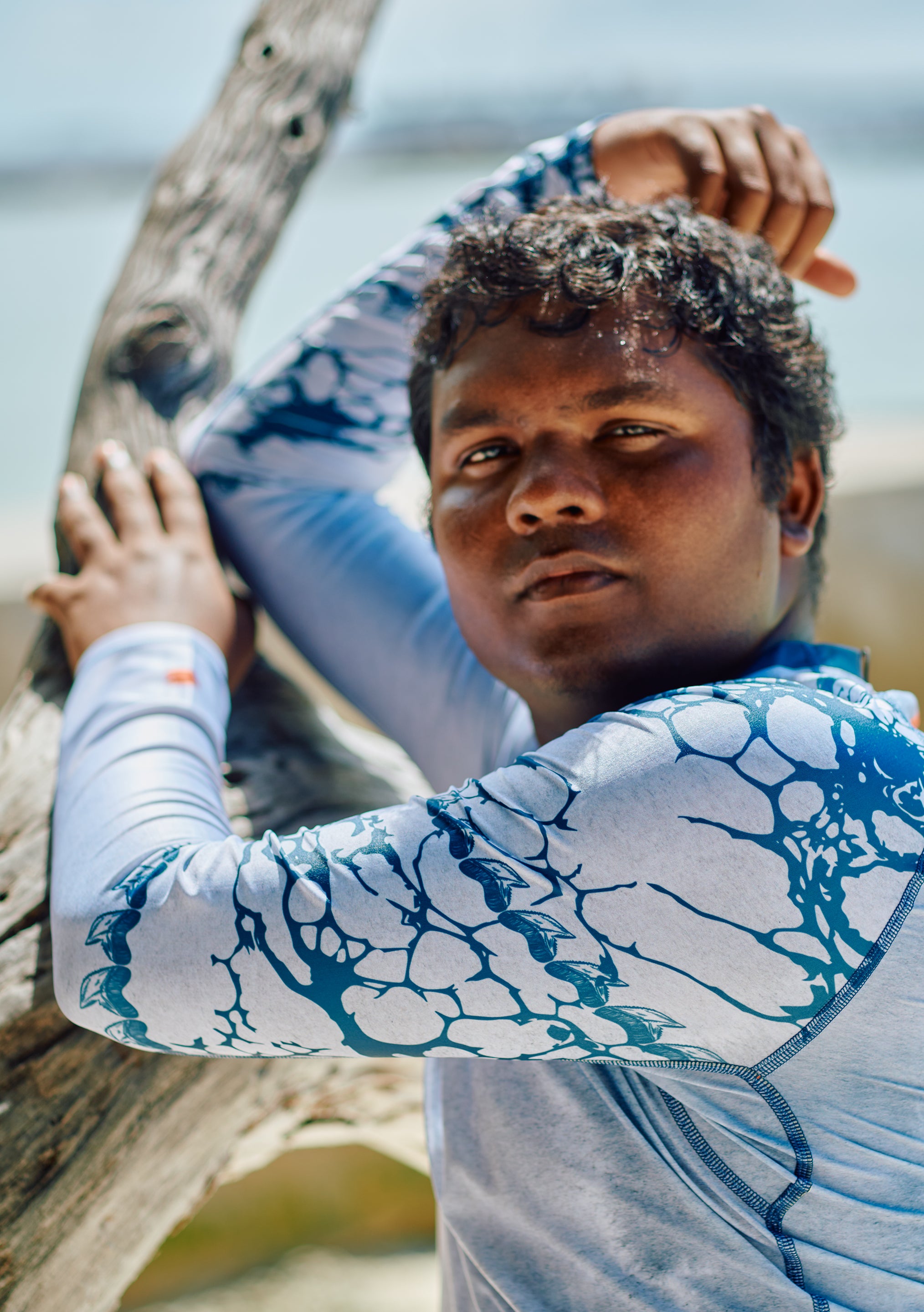 Tiger Shark Men`s Rashguard