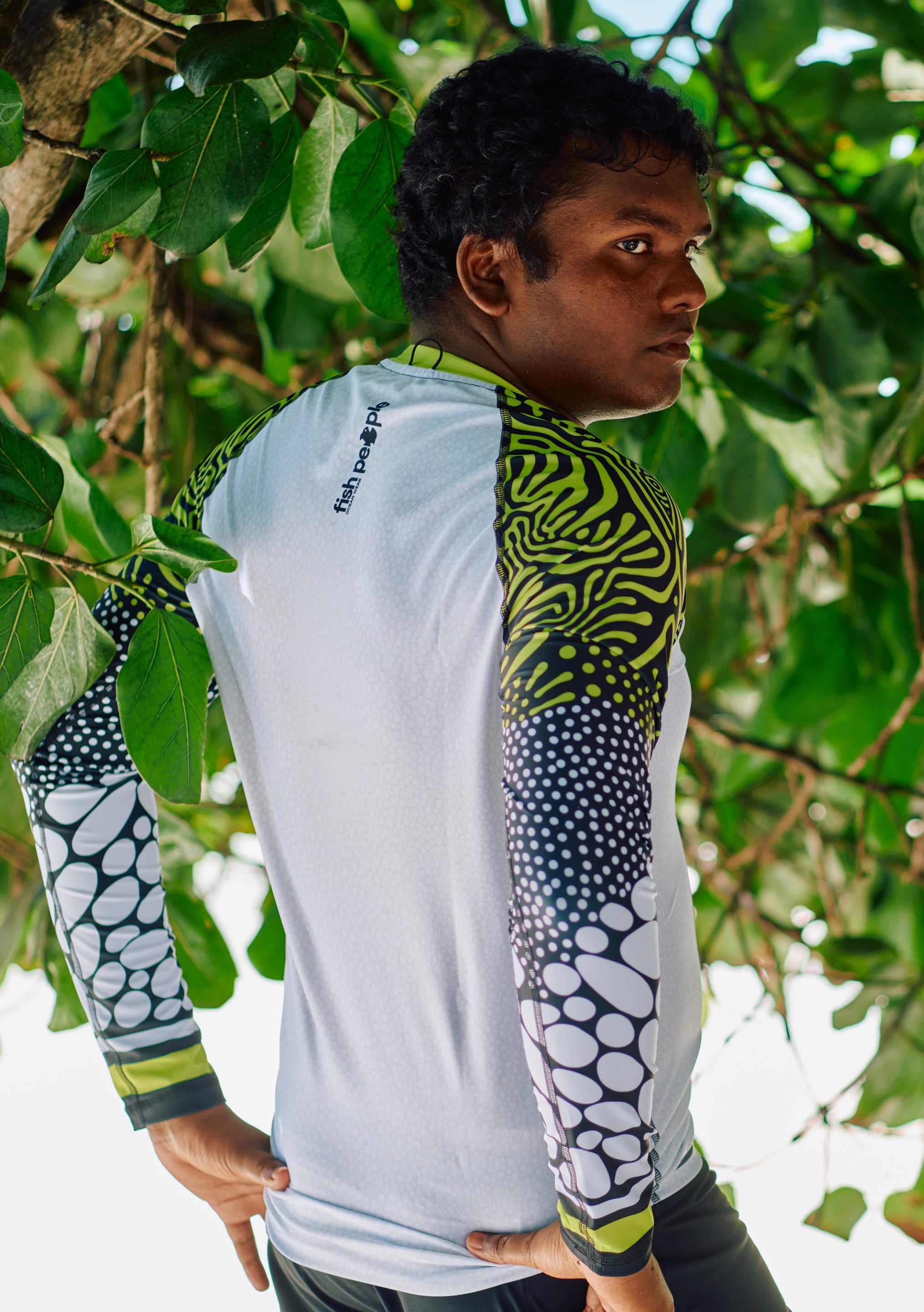 Clown Triggerfish Men's Rashguard