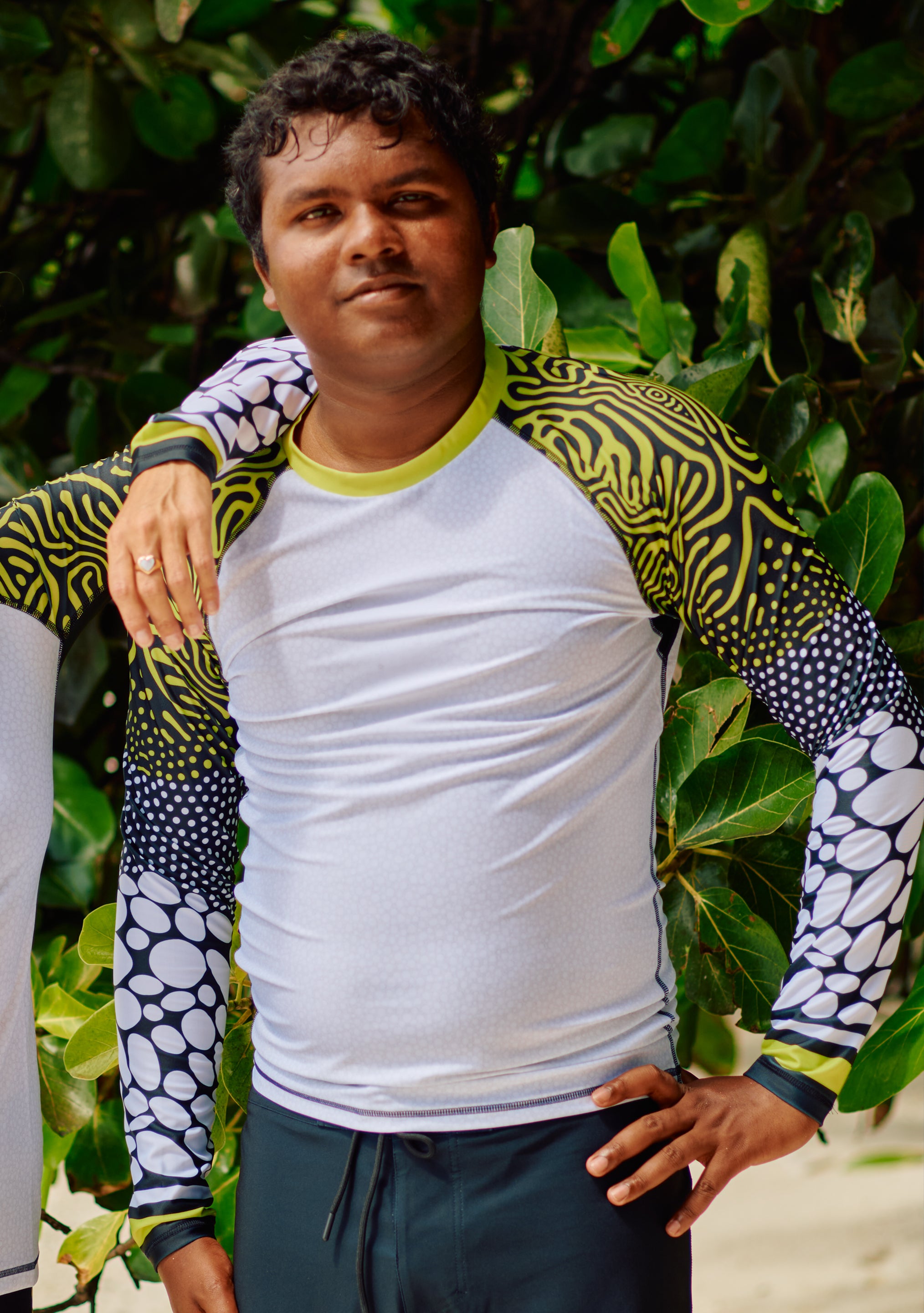 Clown Triggerfish Men's Rashguard