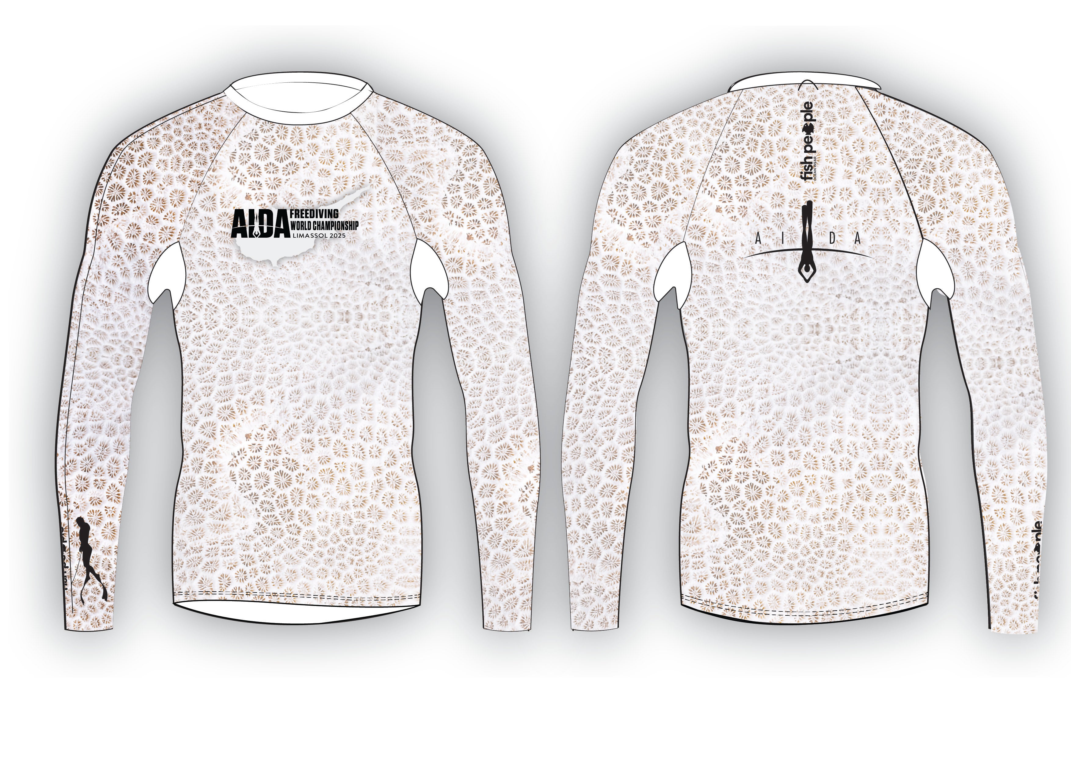 Guardians of the Depth Limited Edition for AIDA 35th World Freediving Championship in Cyprus - Rashguard